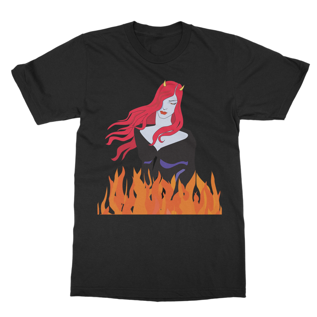 on fire Classic Adult T-Shirt